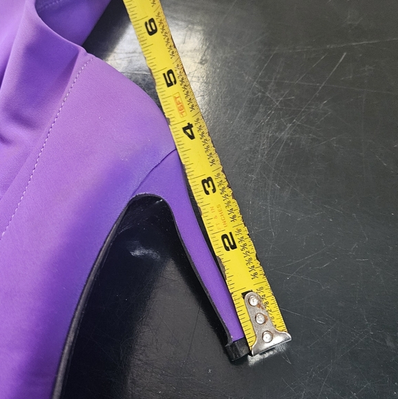 purple thigh boots over the knee boots - Picture 12 of 16